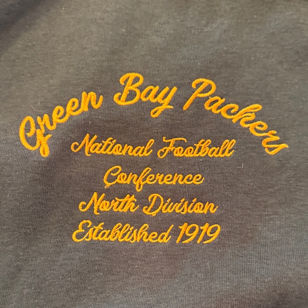 Green Bay Packers Dark Green Hoodie - Picture 3 of 7